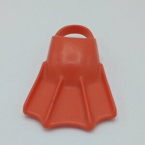 Vintage Tyco Ideal Rub A Dub Dolly Orange Flipper - Single